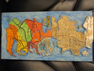 Game Of Thrones Painted Table 3d Map 7 Steps With Pictures Instructables