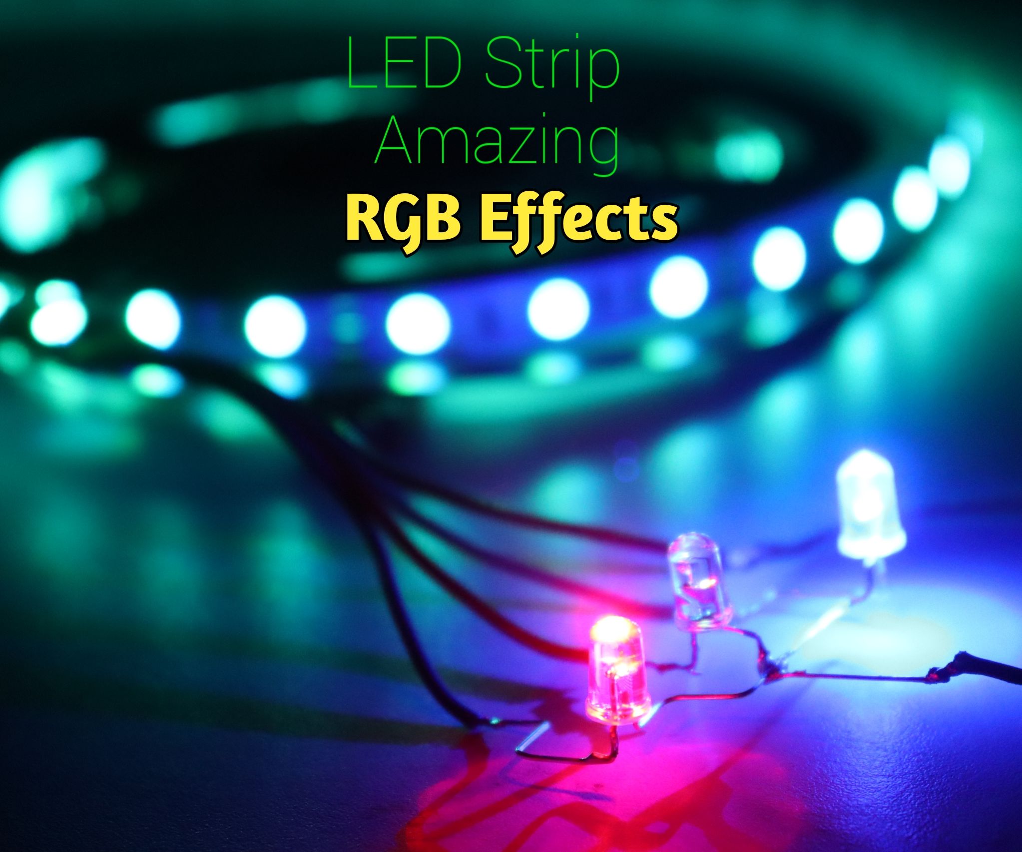 How to Make Amazing Effects RGB LED Strip Circuit 6 Steps (with