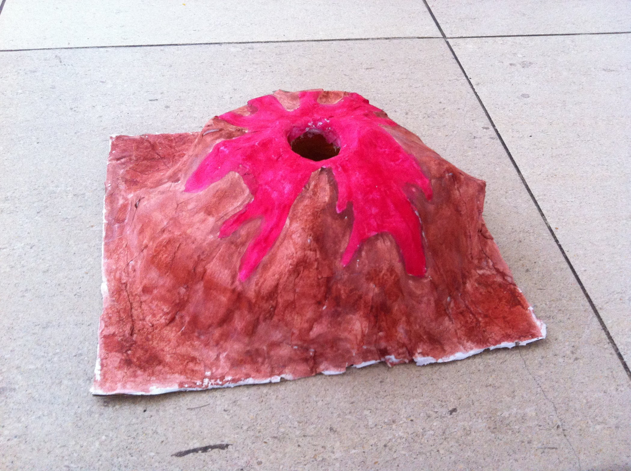 How to Make a Mini Exploding Volcano 13 Steps (with Pictures