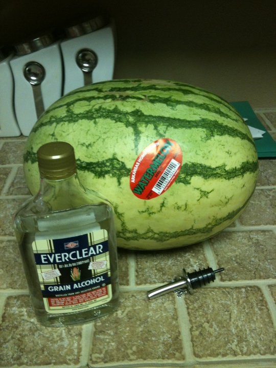 How To Spike a Watermelon and Make It Look Like You Didn't! 4 Steps