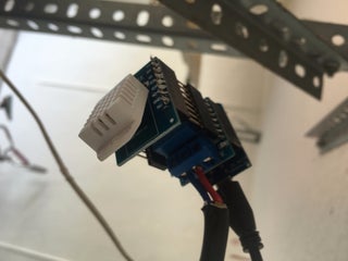 Esp8266 Garage Door Opener With Temperature Humidity 3 Steps Instructables