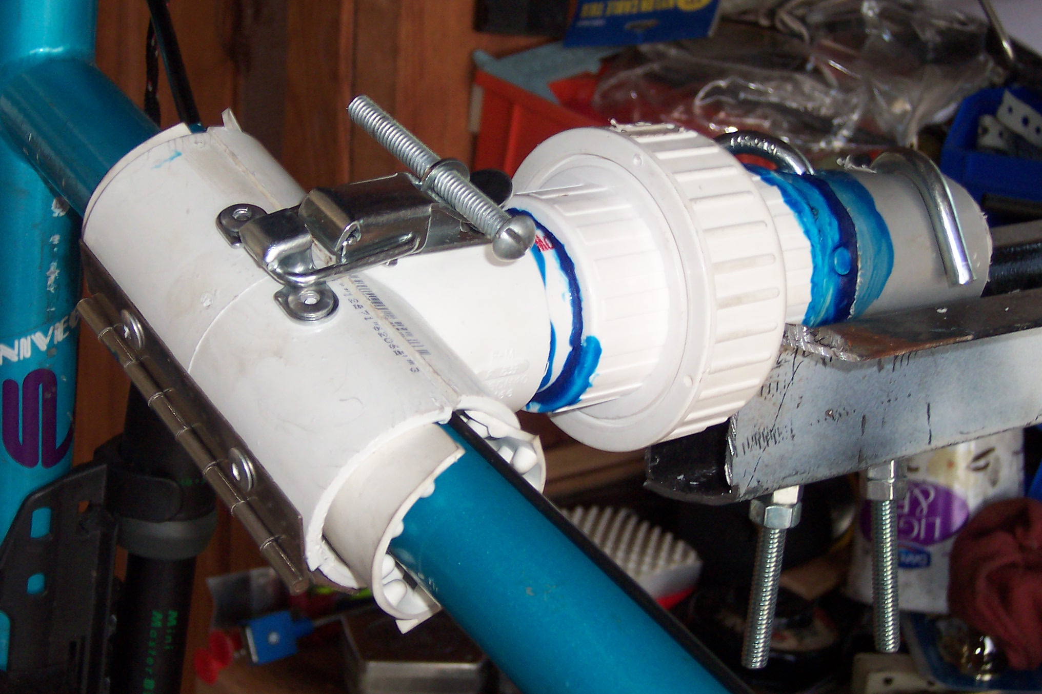 work bench bike stand