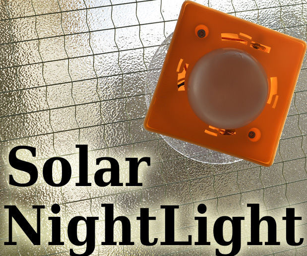 Solar NightLight 4 Steps (with Pictures) Instructables