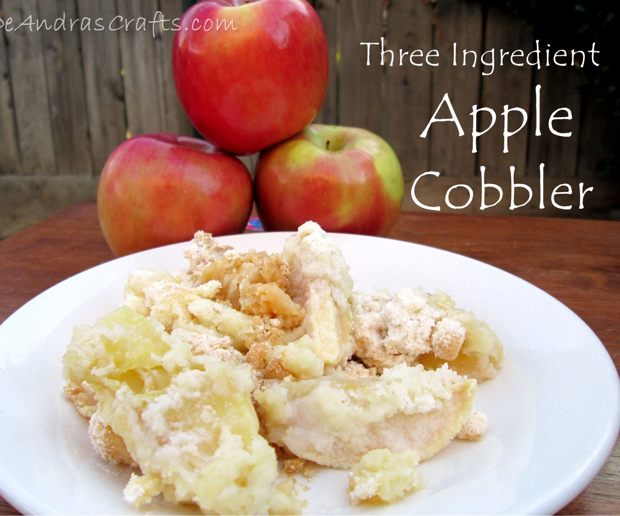 ThreeIngredient Apple Cobbler (with Pictures) Instructables