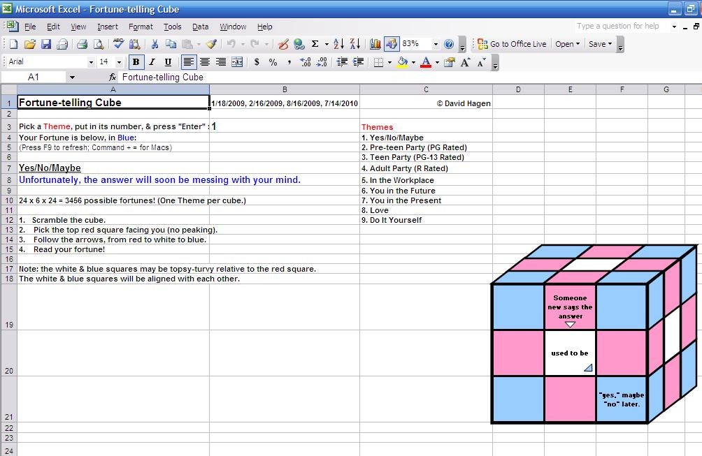 The Fortune Telling Cube 9 Steps With Pictures