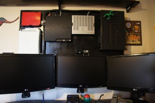 The Wall Wall Mount Your Game Consoles Monitors Devices 10 Steps With Pictures Instructables