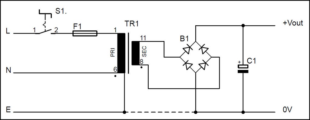 Design Of An Unregulated Power Supply 7 Steps Instructables