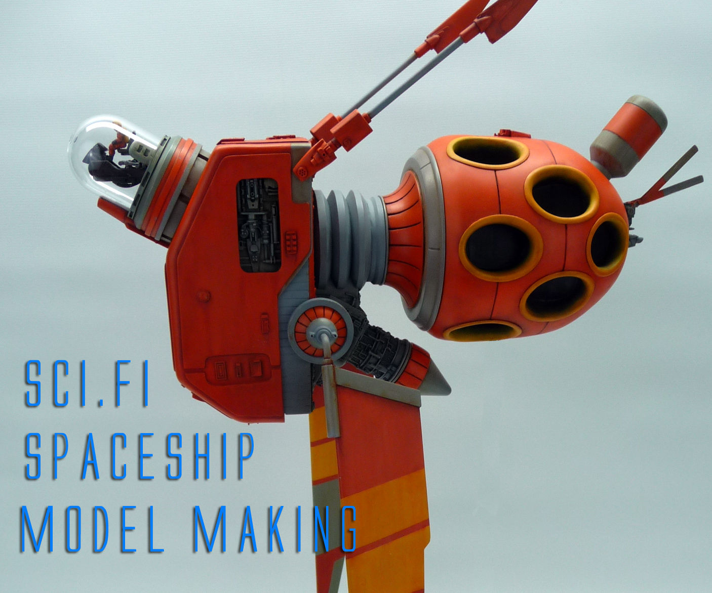 SciFi Spaceship Model Making 9 Steps (with Pictures) Instructables