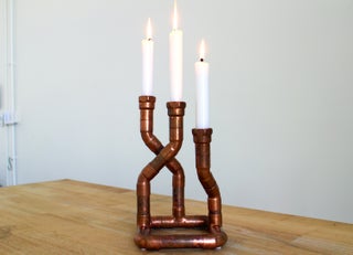 Copper Pipe Candelabra 9 Steps With Pictures Instructables