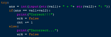 Coding an Addition Game in Python | Trybotics