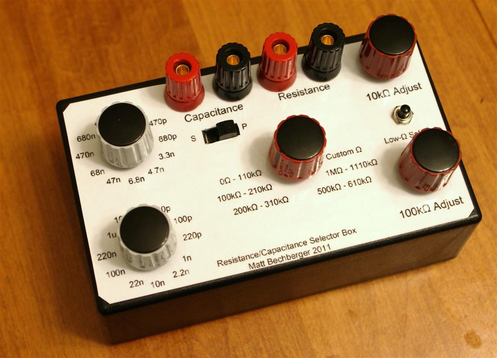 Build a Resistor/Capacitor Selection Box 5 Steps (with Pictures
