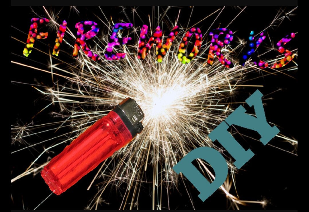 FIREWORKS Made of Lighter 7 Steps (with Pictures) Instructables