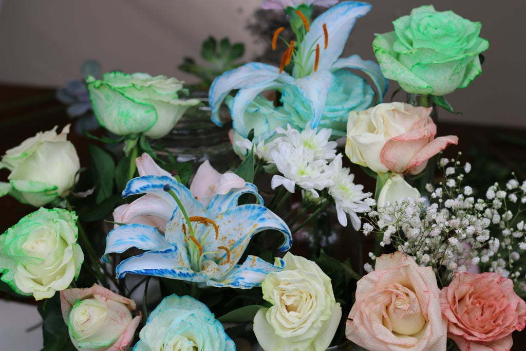 How To Tie Dye Flowers With Osmosis 5 Steps With Pictures Instructables