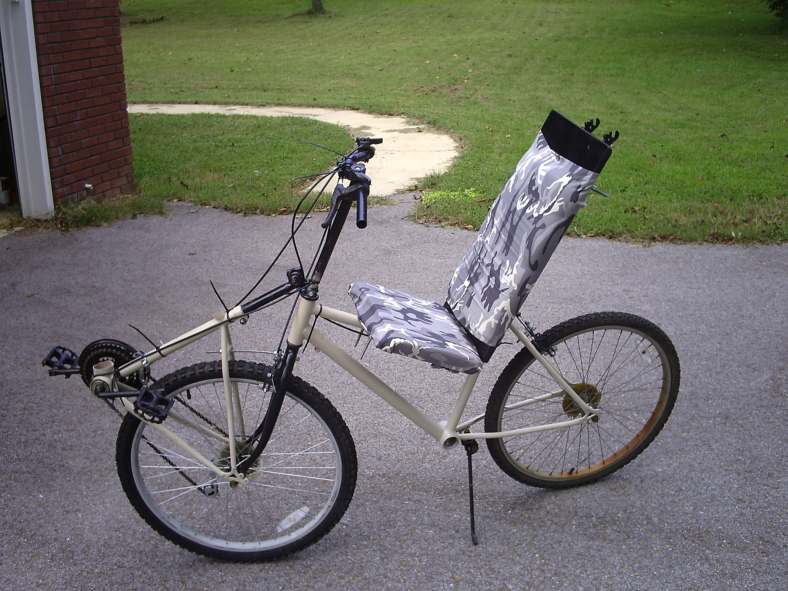 no weld recumbent trike