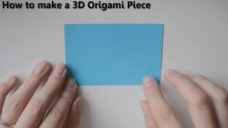 3d Origami Pieces 12 Steps With Pictures Instructables
