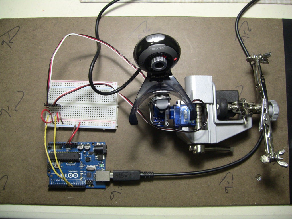 Face Detection And Tracking With Arduino And Opencv 4 Steps Instructables