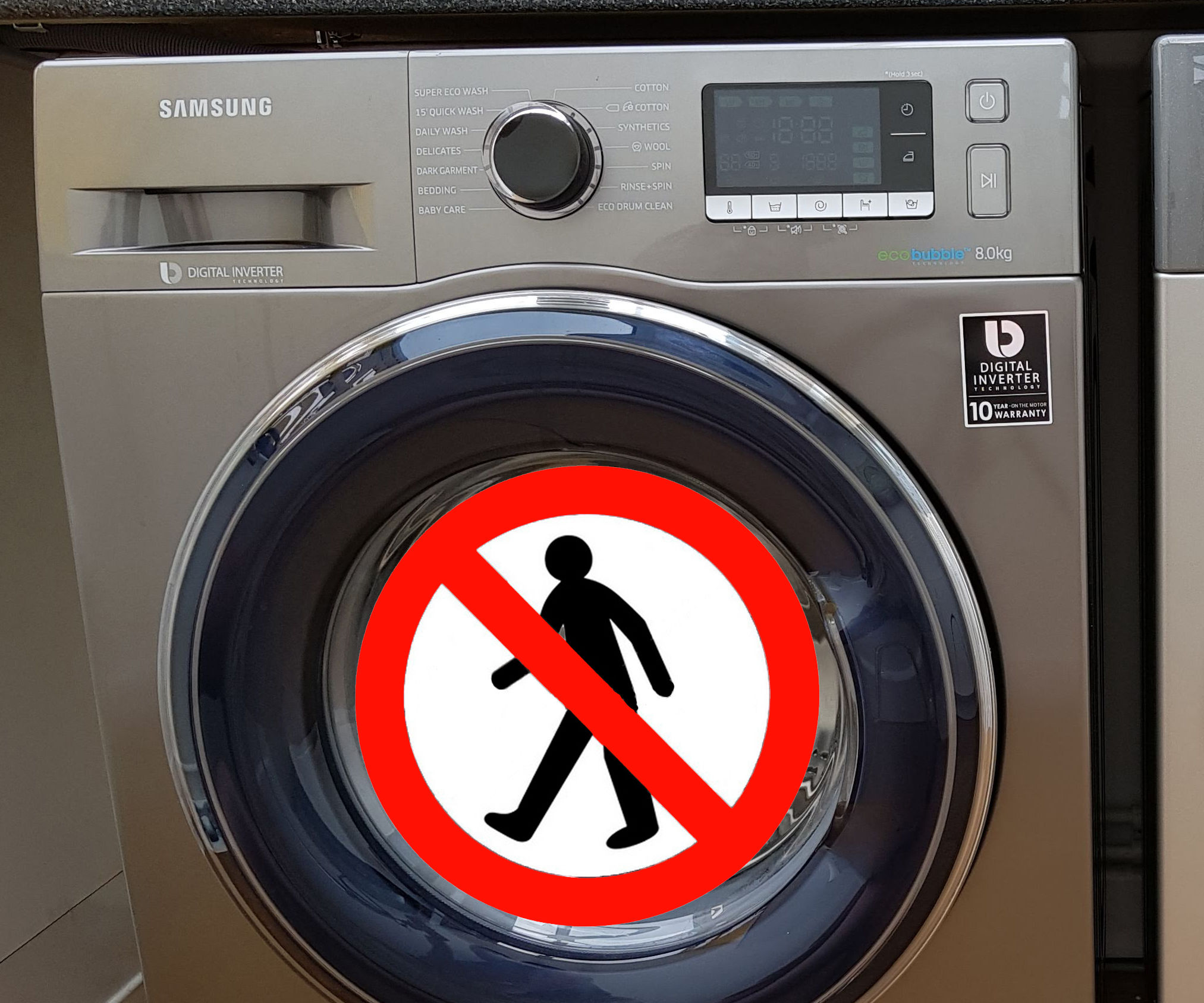 Novel Method to Stop a Washing Machine 'Walking' (with Pictures