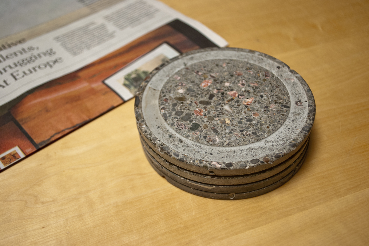 DIY CONCRETE Coasters + Trivets 4 Steps (with Pictures) Instructables