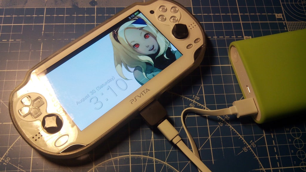 Ps Vita 1000 To Microusb Adapter 4 Steps Instructables