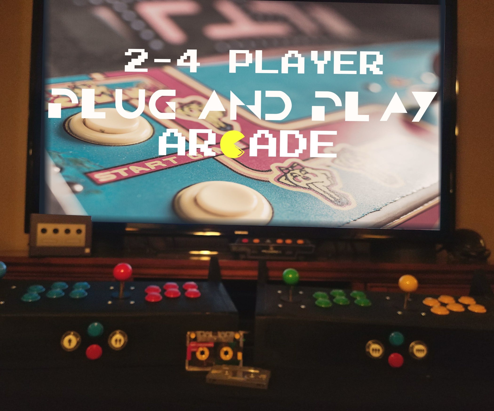 24 Player Plug and Play Raspberry Pi Arcade 11 Steps Instructables