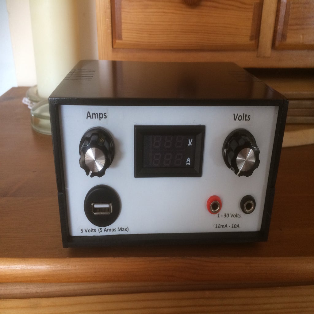 DIY Variable Power Supply With Adjustable Voltage and Current 14