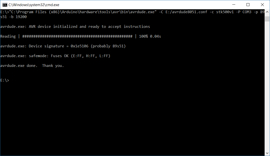 Program 8051 (AT89 Series) With Arduino | Trybotics
