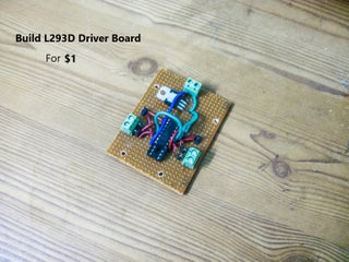 How To Control Dc Motors With An Arduino And An L293d Motor Driver Circuit Basics