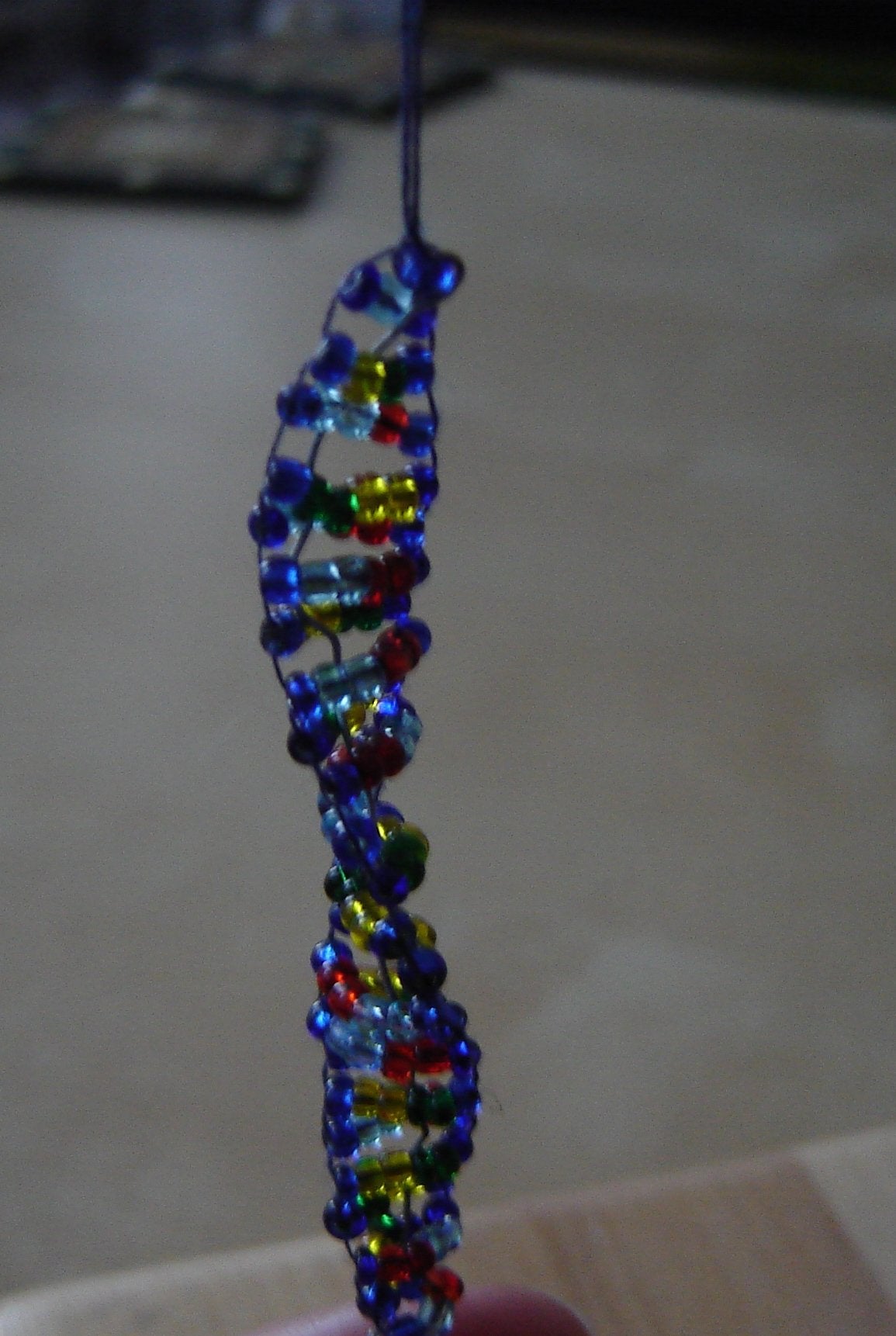 The Double Helix Glass Bead DNA Model V10 6 Steps Instructables Halloween sew super cool affiliate contains thanks links support