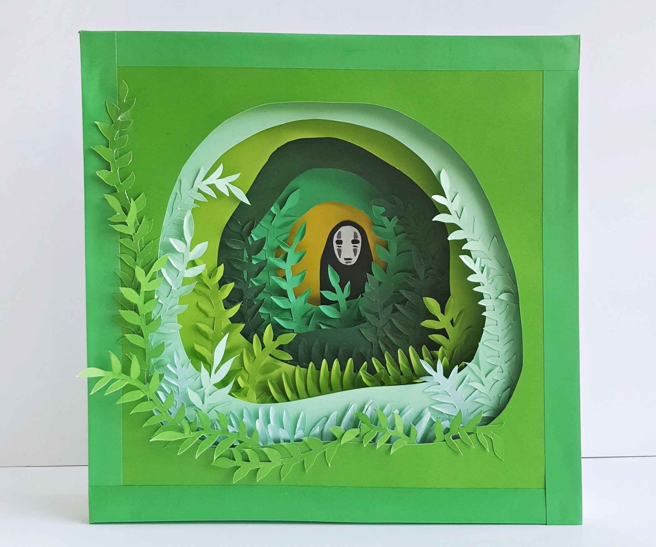 3d Paper Art (Studio Ghibli Inspired) 10 Steps (with Pictures