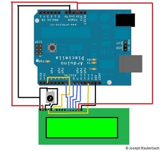 Controlling a Character LCD With an Arduino : 6 Steps - Instructables