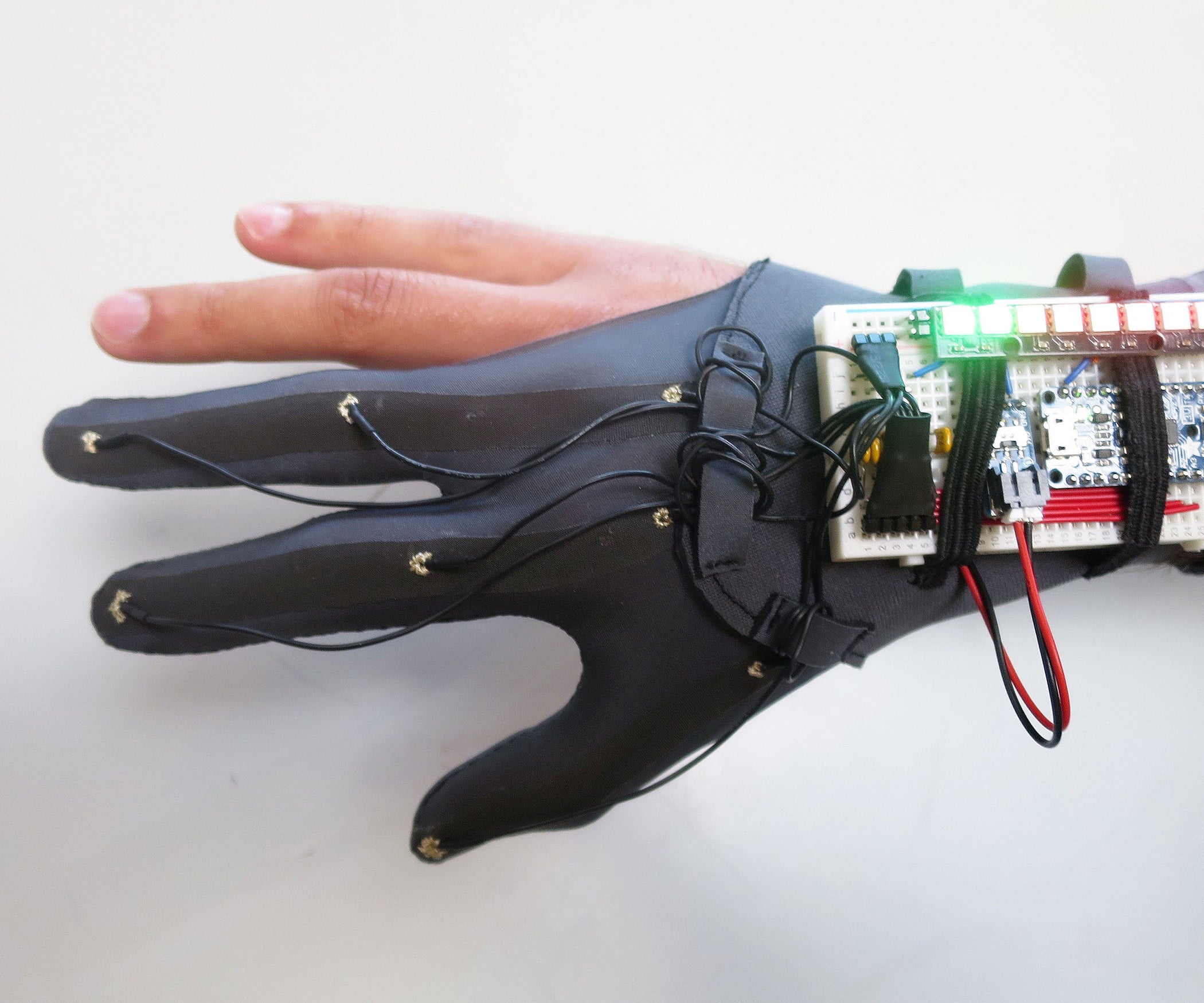 DIY Glove Controller With ETextile Sensors 14 Steps (with Pictures