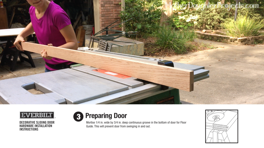 How To Build Install A Sliding Door 12 Steps With Pictures Instructables
