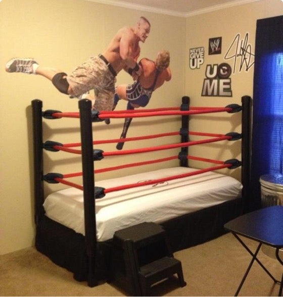 Make A Wrestling Ring Bed 14 Steps With Pictures Instructables
