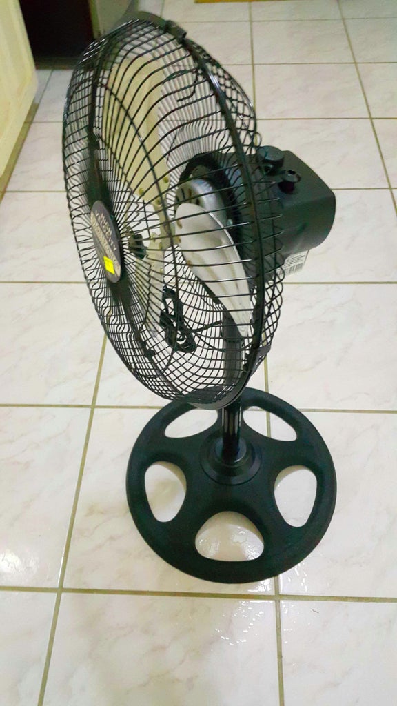 Converting A Pedestal Fan To Wall Mount 7 Steps With Pictures Instructables