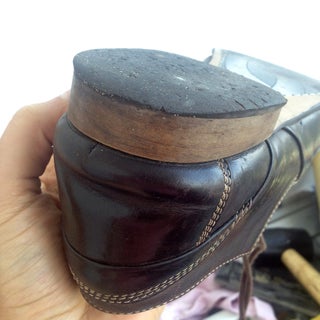 Replace Men S Shoe Heel Rubber 4 Steps With Pictures Instructables