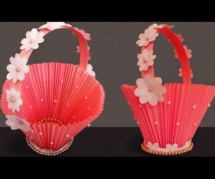 How To Make Easy Christmas DIY Accordion Paper Gift Basket 7 Steps With Pictures How To Make Easy Christmas DIY Accordion Paper Gift Basket 7 Steps With Pictures