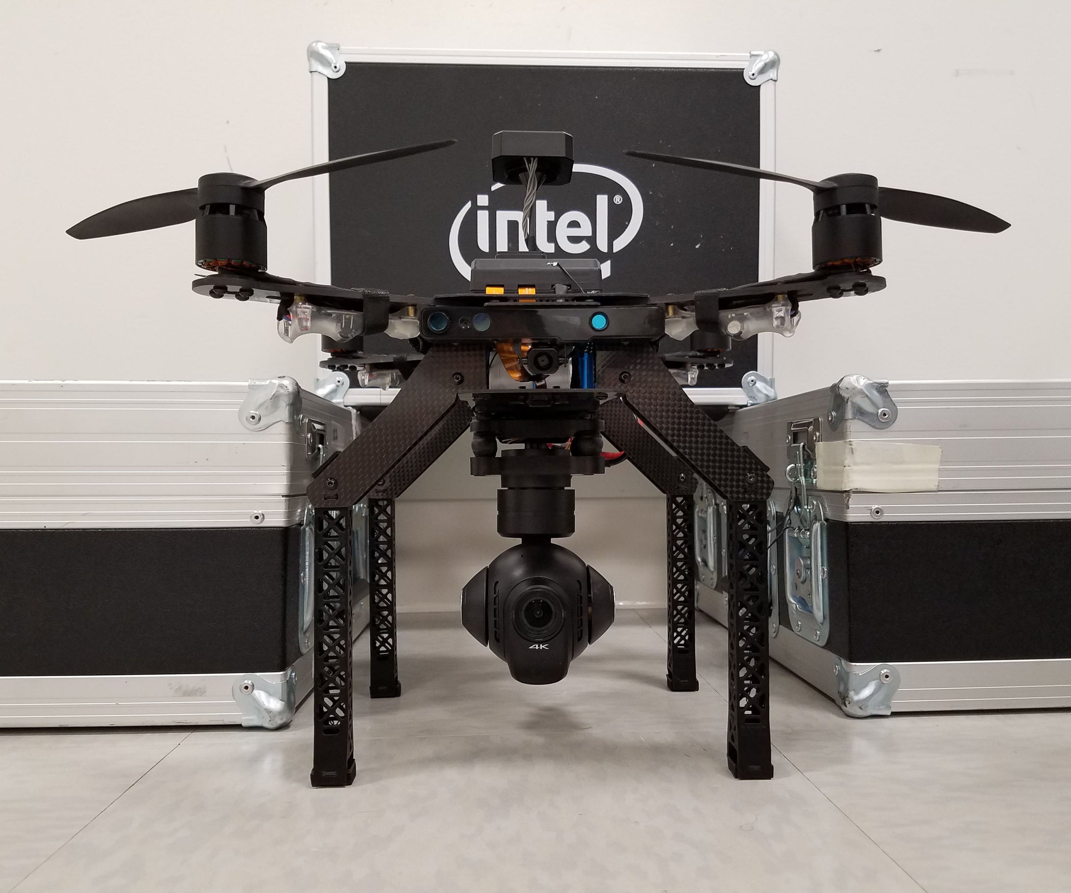 Intel Aero Drone Mounting a CGO3+ Gimbal Camera 10 Steps