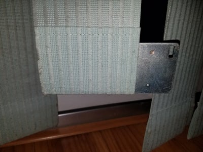 weights blinds vertical secure instructables