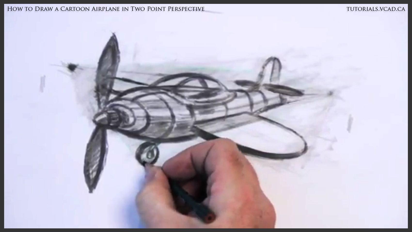 how to draw a cartoon plane in two point perspective two point perspective drawing
