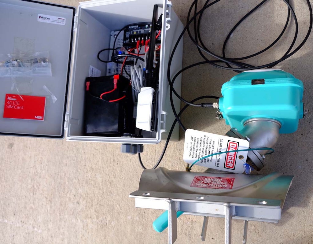 Water Monitoring Systems Flow Meter Iot Sensors For Water Usage Telemetry 4 Steps Instructables