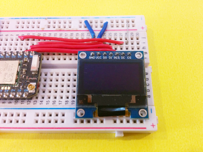 OLED Display (SPI) With Particle Photon : 4 Steps (with Pictures ...
