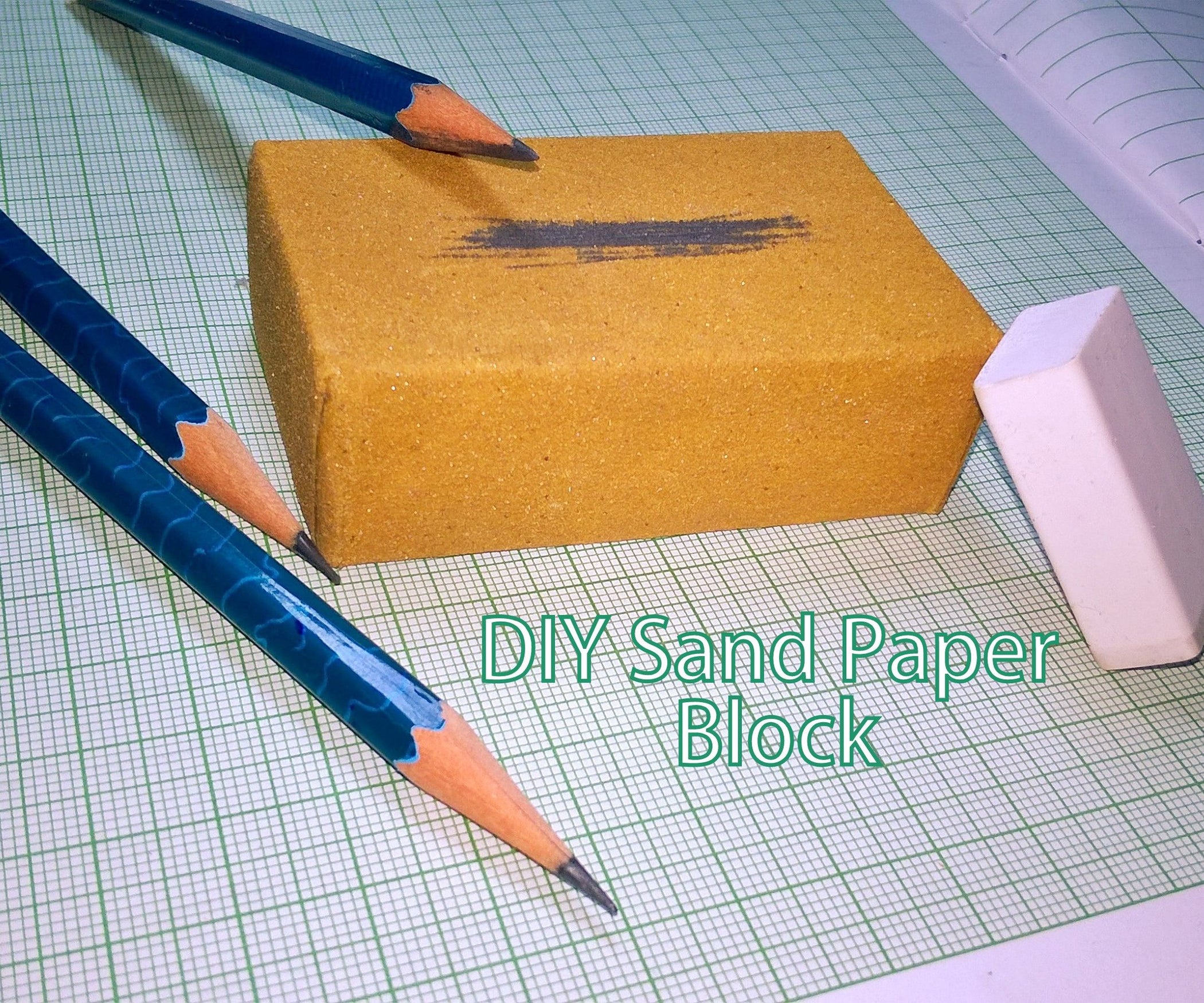 Sand Paper Block 4 Steps (with Pictures) Instructables