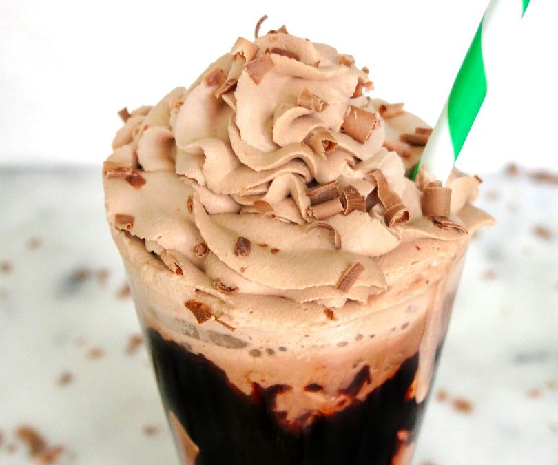 Molten Chocolate Frappuccino Recipe : 3 Steps (with Pictures