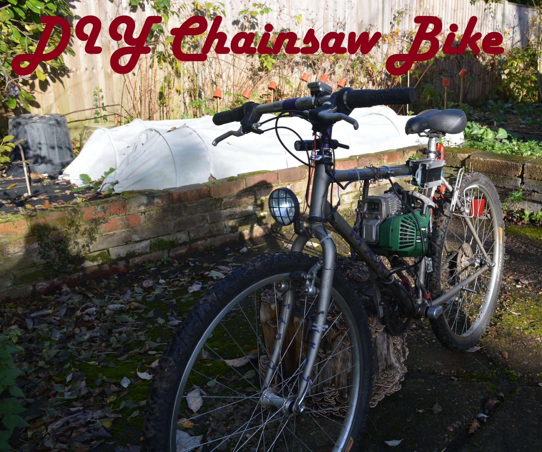 DIY Chainsawbike 13 Steps (with Pictures)