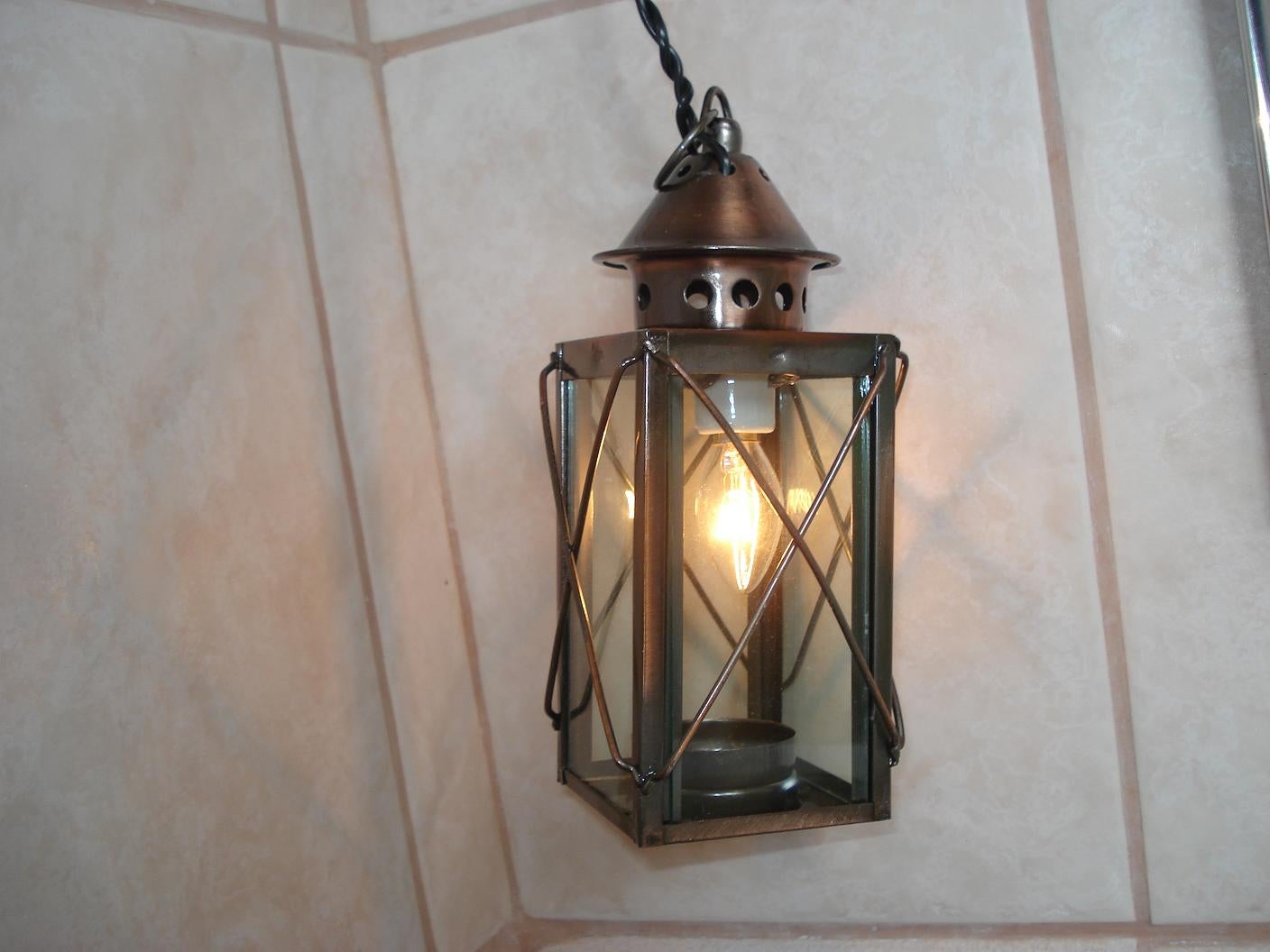 How To Make An Outdoor Electric Candle Light 6 Steps With Pictures How To Make An Outdoor Electric Candle Light