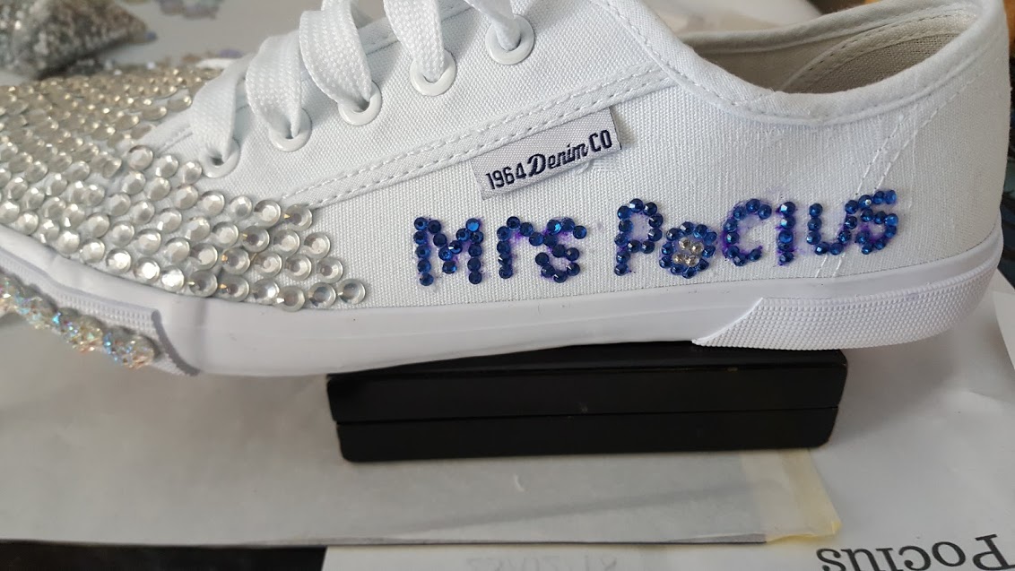 diy wedding sneakers