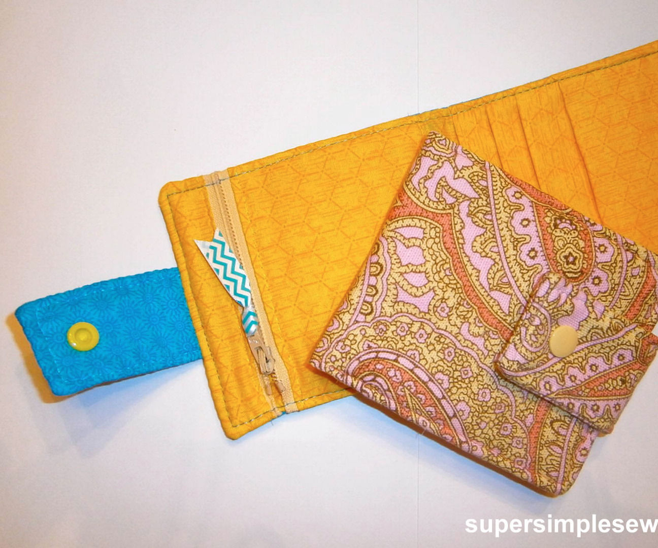 Wallet Sewing Pattern and Tutorial 11 Steps (with Pictures