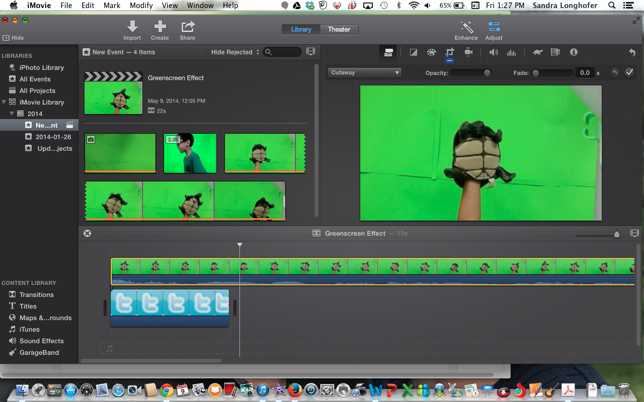 How to Use a Green Screen on IMovie Trybotics