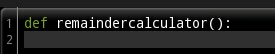 Simple Remainder Calculator in Python 3 | Trybotics