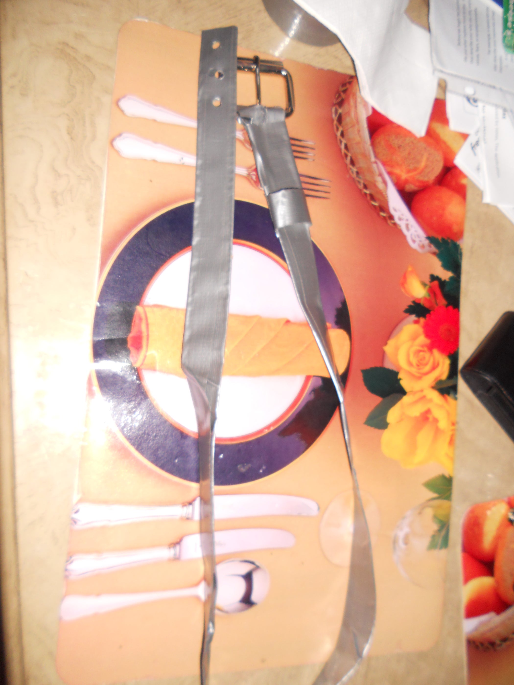 How to Make a Belt With Duct Tape 6 Steps Instructables